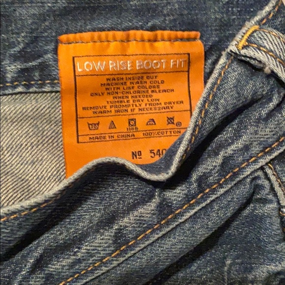 GAP size 28/30 low rise boot fit jeans nice jeans - Picture 3 of 4